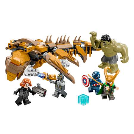 Конструктор LEGO Marvel Super Heroes Мстители против Левиафана блочный
