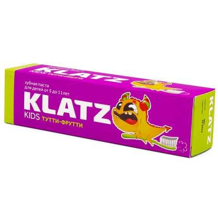 Зубная паста KLATZ без фтора фруктовый
