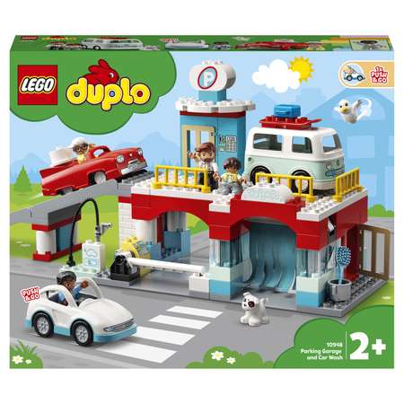 Конструктор LEGO DUPLO Town Гараж и автомойка блочный