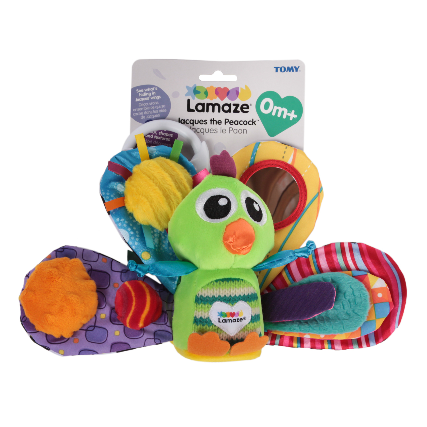 Игрушка Lamaze подвеска Павлин Жак - фото 3
