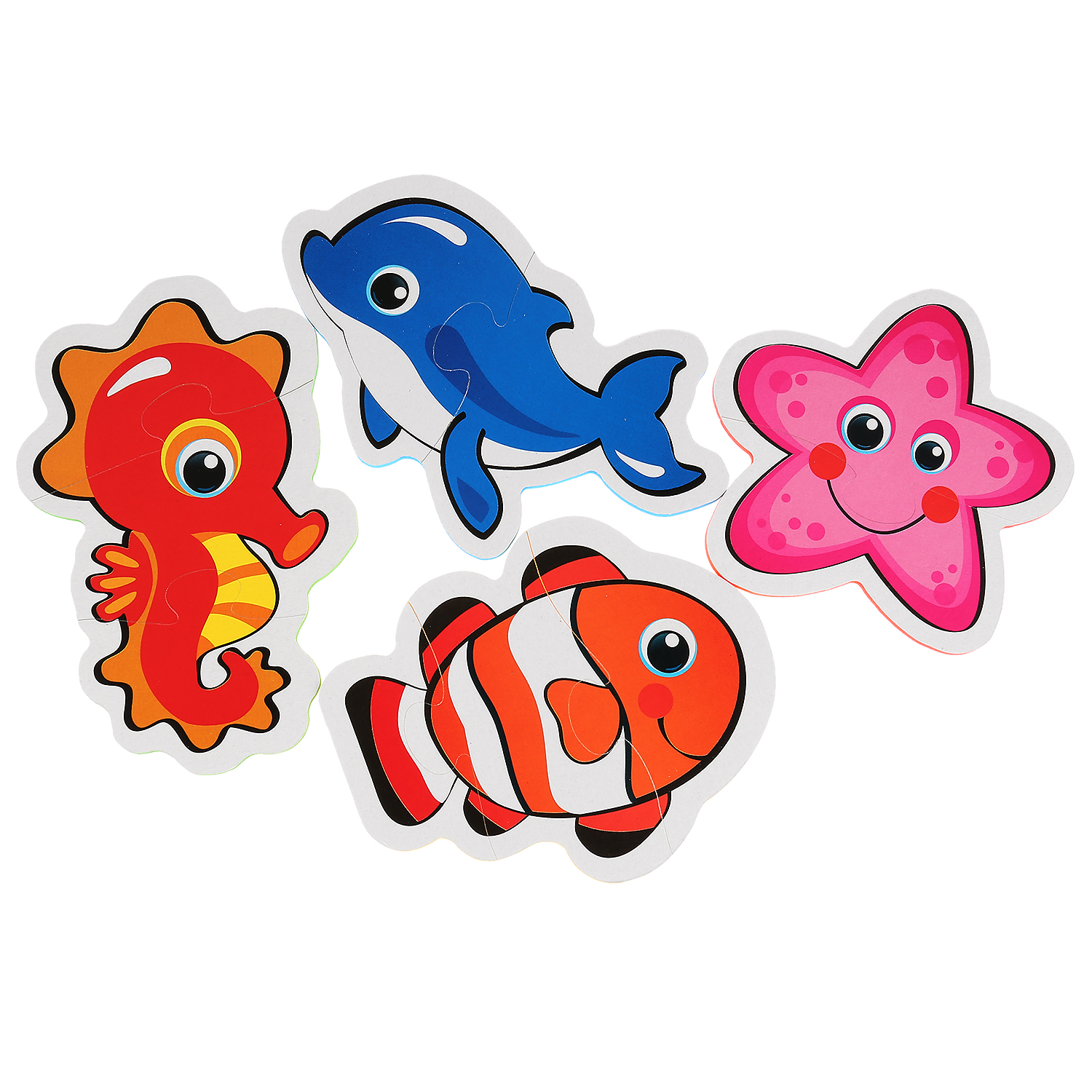Настольная игра Умные игры Пазл Морские животные - фото 1