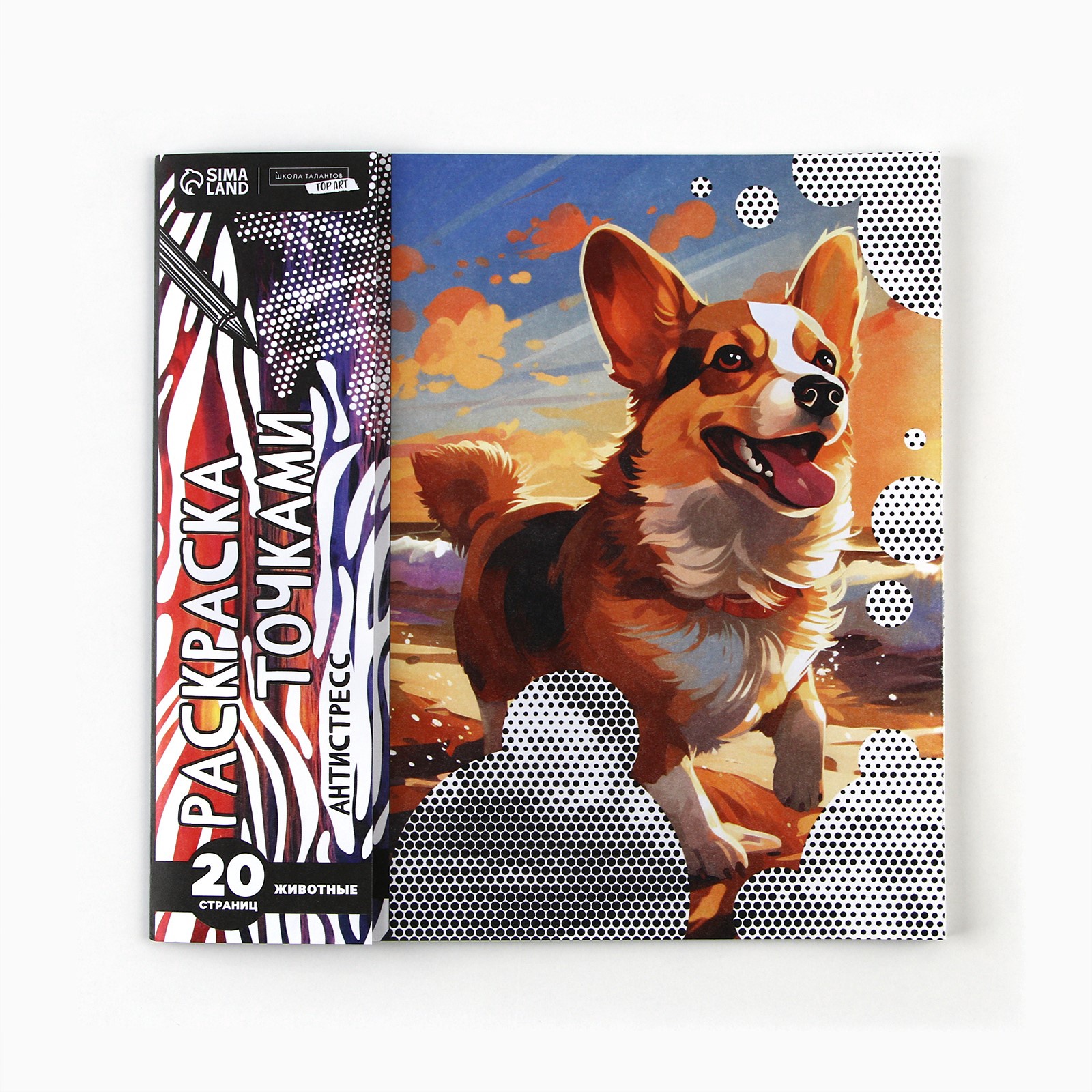 Раскраска Школа Талантов по точкам Любимые животные 20 стр - фото 2