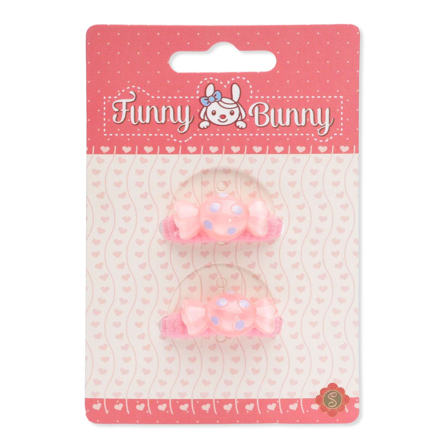 Резинка FUNNY BUNNY для волос 2 шт DCH1-02 - фото 1