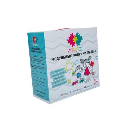 Модульный коврик-пазл Играпол МП Морской 4