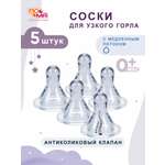 Соска Пома силикон (медленный поток) 5 шт.