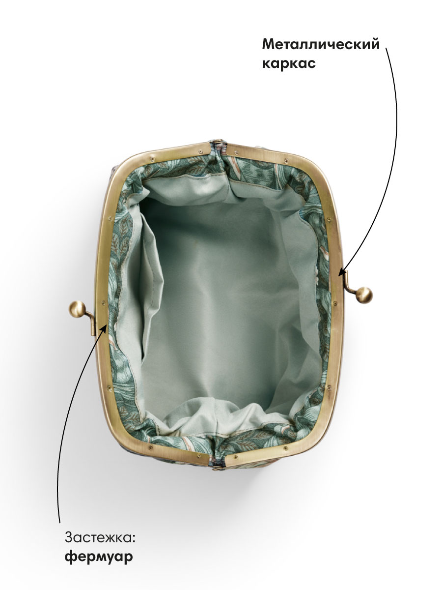 Косметичка женская с фермуаром Elodie Pimpernel - фото 3