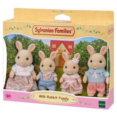 Фигурка Sylvanian Families Семья молочных кроликов