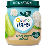 Пюре ФрутоНяня Цветная капуста-кабачок с 5 мес 110 г