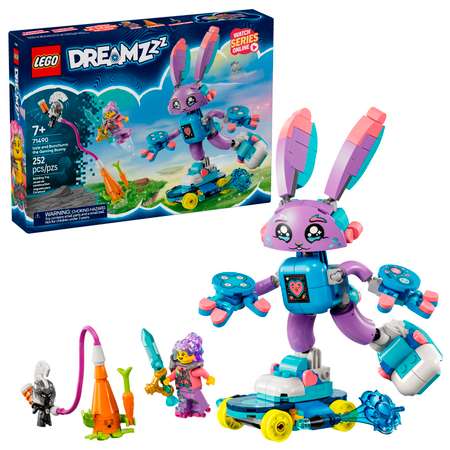 Конструктор LEGO DREAMZzz Иззи и Банчурро игровой кролик блочный