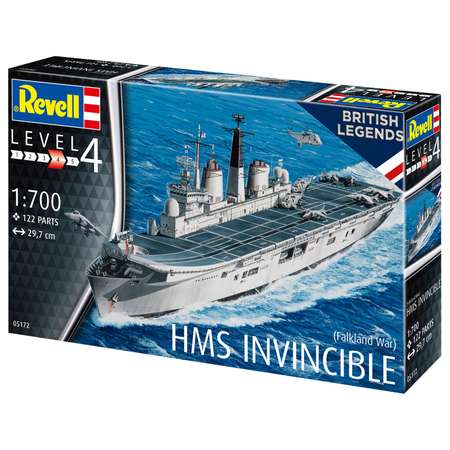Сборная модель Revell Линейный крейсер HMS Инвинсибл Фолклендская война