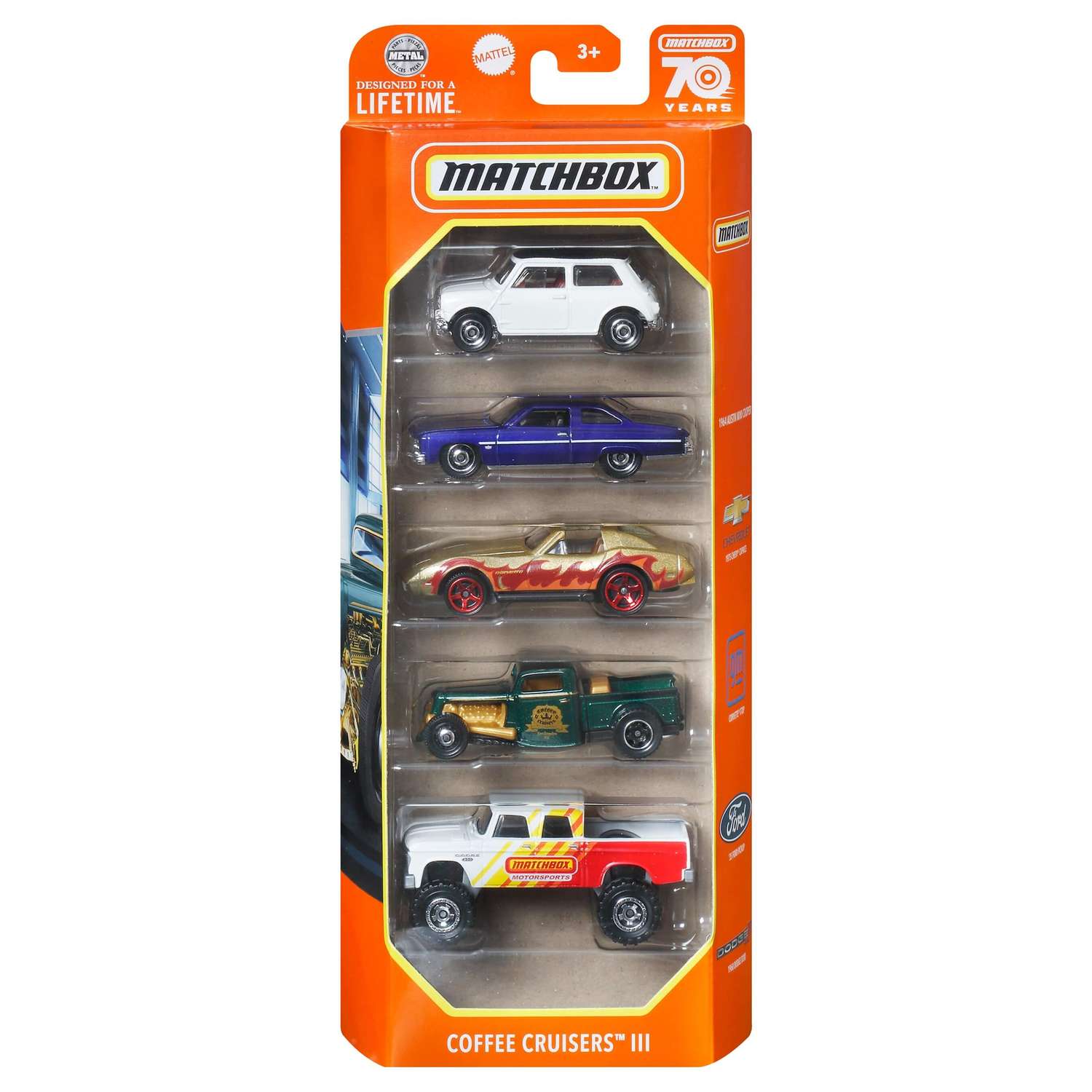 Игровой набор Matchbox Coffee Cruisers lll 5шт C1817 - фото 2