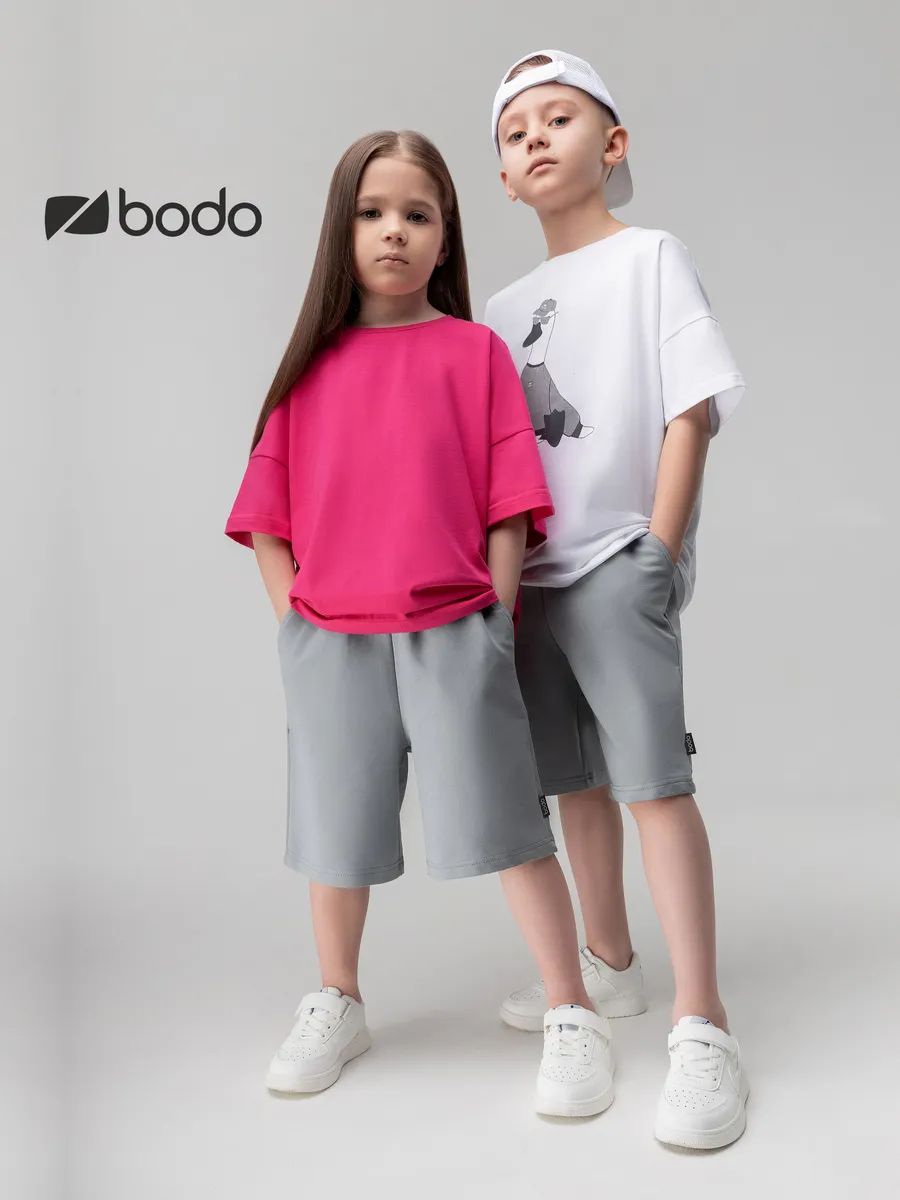 Шорты Bodo 8-88МU_серый - фото 2