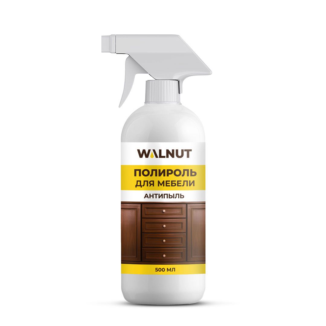 Полироль для мебели WALNUT Антипыль 500 мл - фото 8