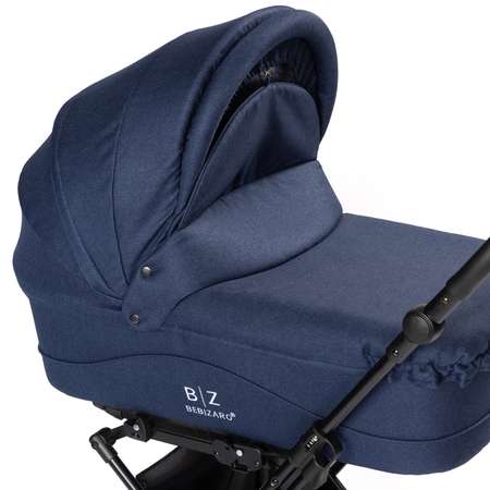 Коляска люлька Bebizaro Classic Blue