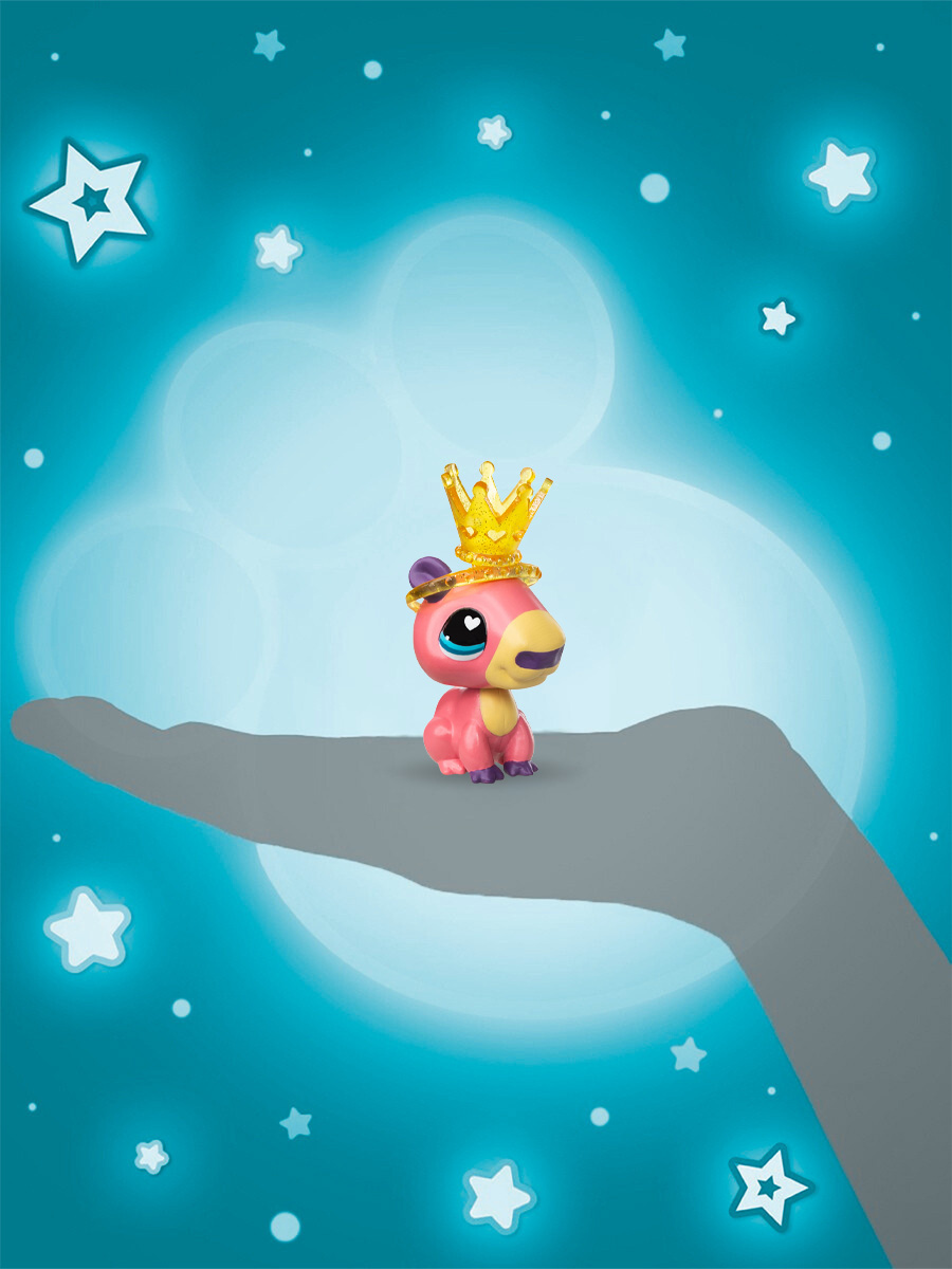 Игровой набор Littlest Pet Shop 2 фигурки Капибара и Ящерица) - фото 3