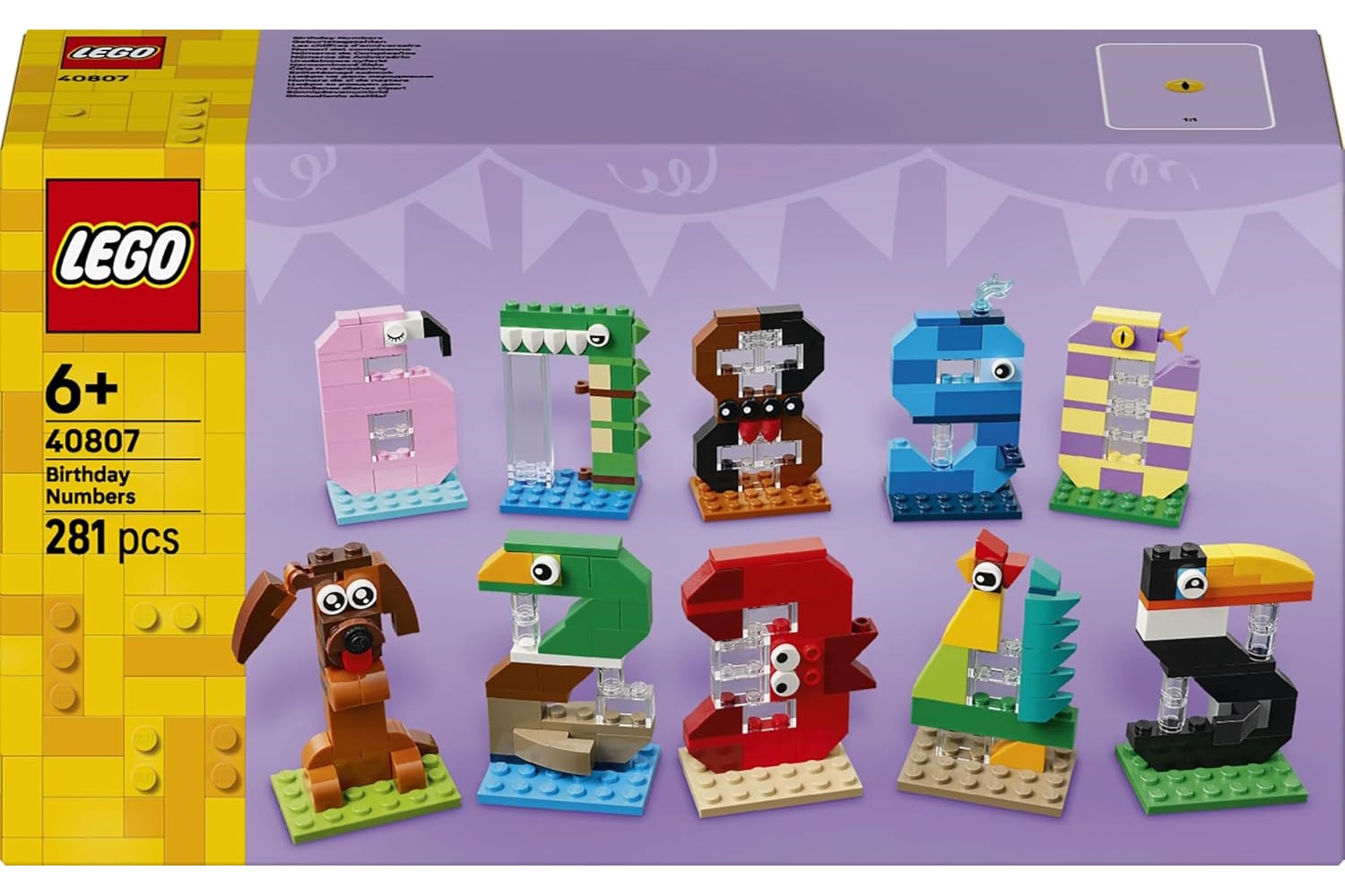 Конструктор LEGO Creator Числа дня рождения 281 дет. - фото 7