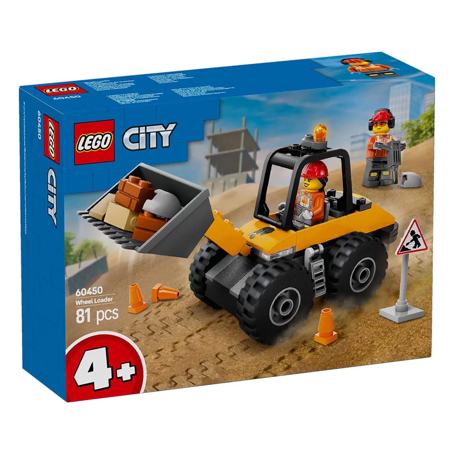 Конструктор LEGO City Строительный Бульзодер 81 дет. - фото 7