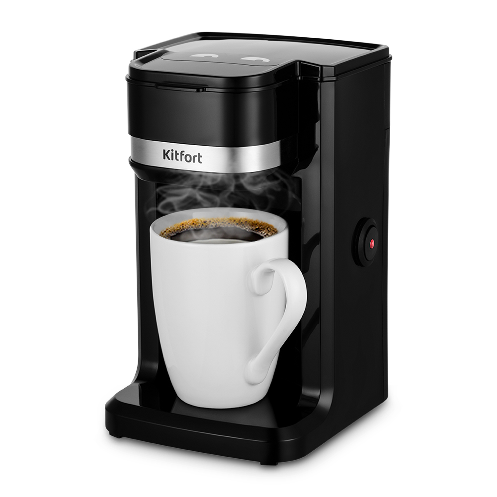 Изображение товара Кофеварка KITFORT КТ-7187 Изображение товара Кофеварка KITFORT КТ-7187