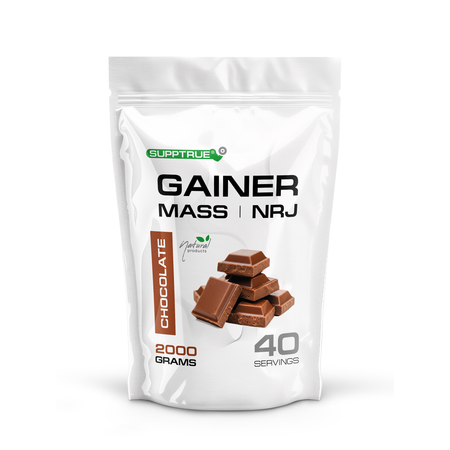 Гейнер 2 кг. SUPPTRUE MASS | NRJ chocolate, 40 порций