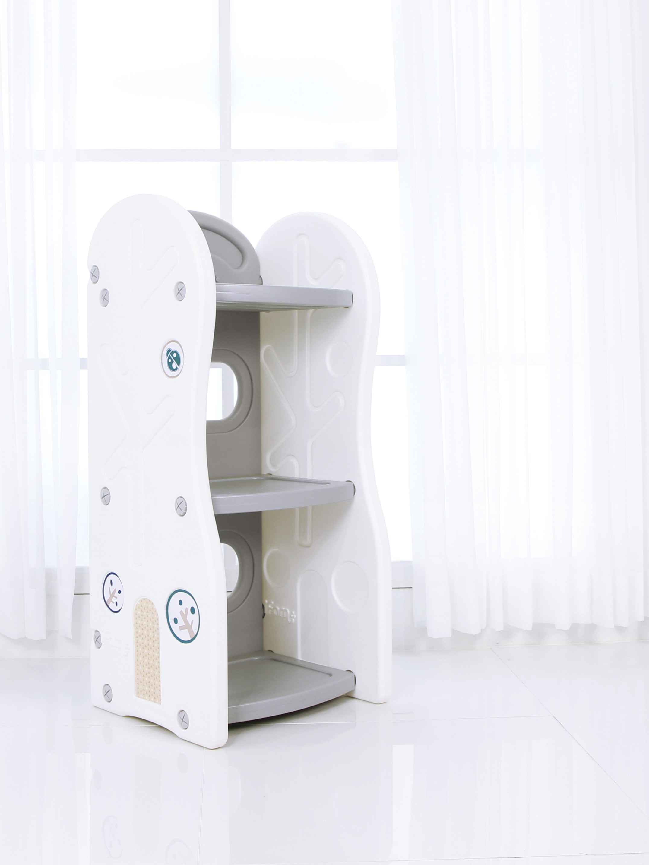 Стеллаж для игрушек Ifam DesignToy-2 Серый IF-047-DO2-G - фото 7
