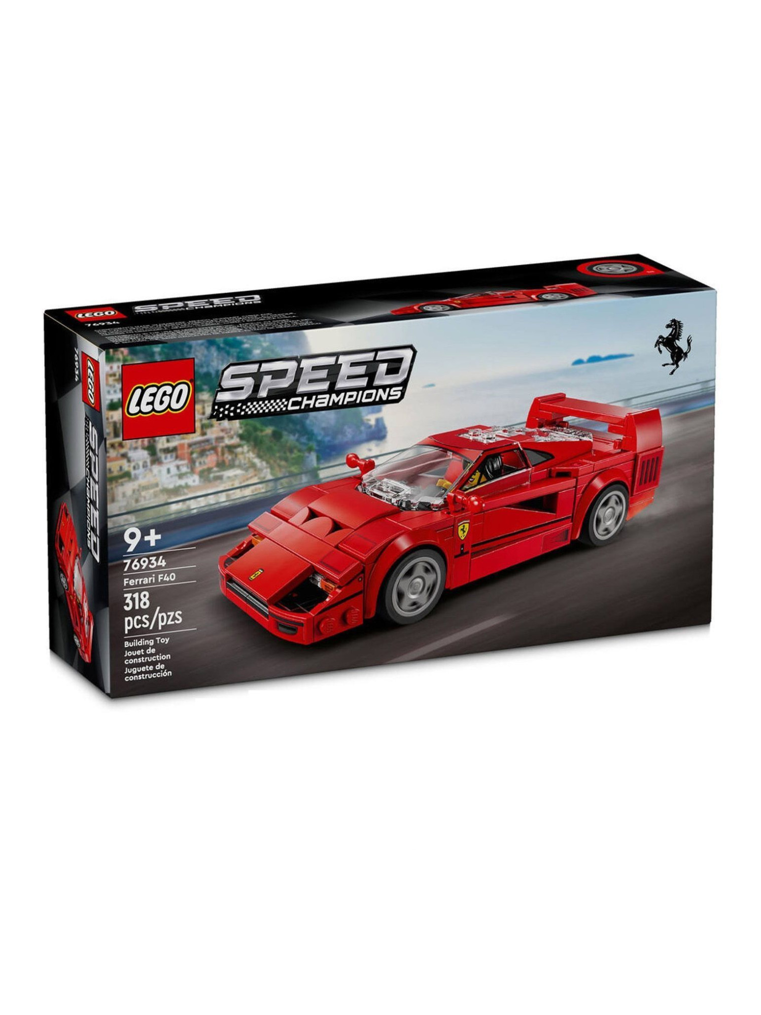 Конструктор LEGO Speed Champions Суперкар Ferrari F40 318 дет. - фото 1