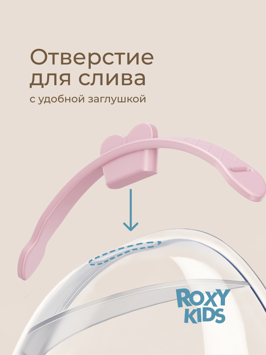 Молокосборник ROXY-KIDS с заглушкой в футляре 2шт цвет сиреневый - фото 5