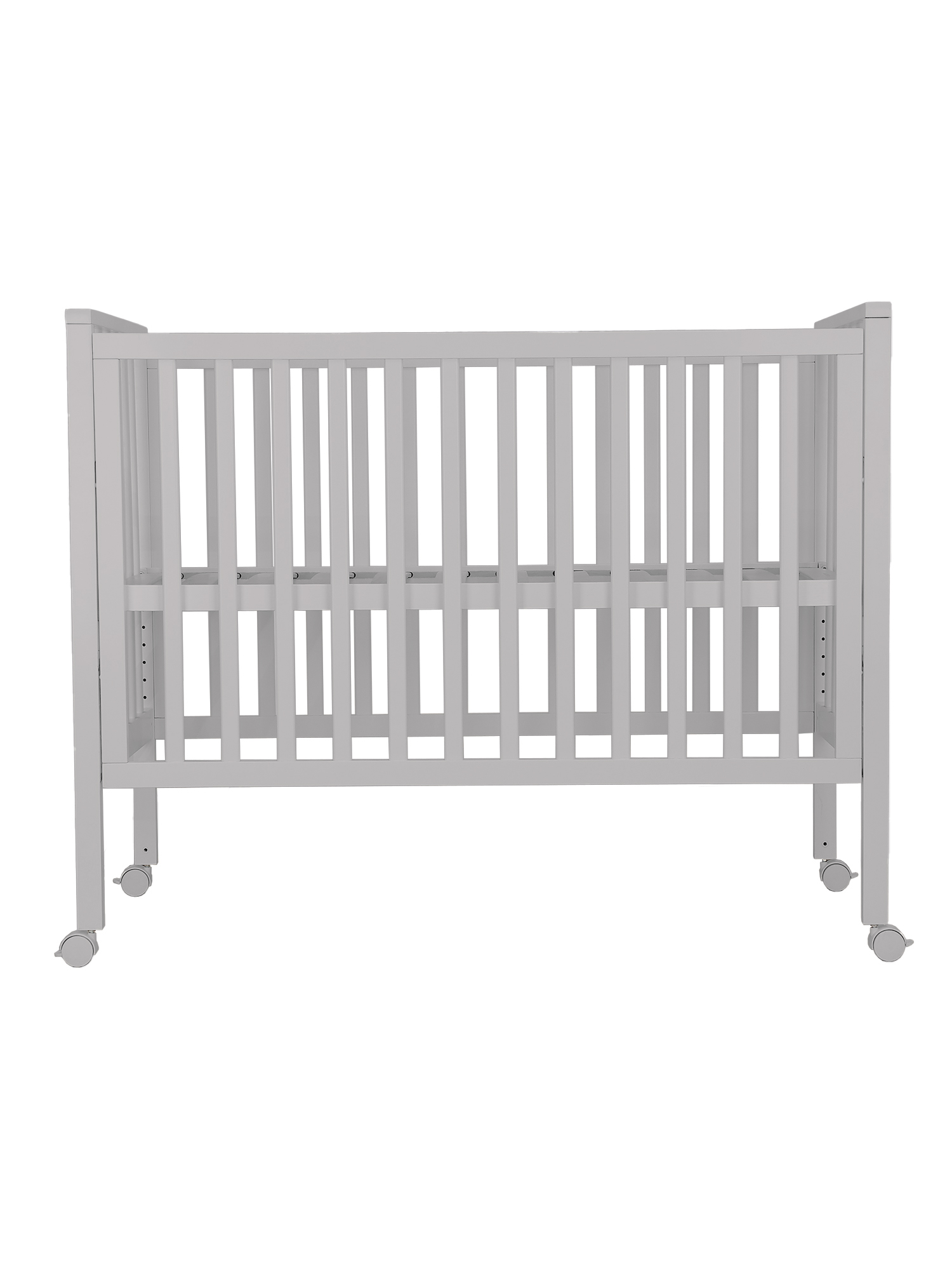 Детская кроватка Sweet Baby Luna с матрасом, без маятника (бежевый, серый) - фото 11