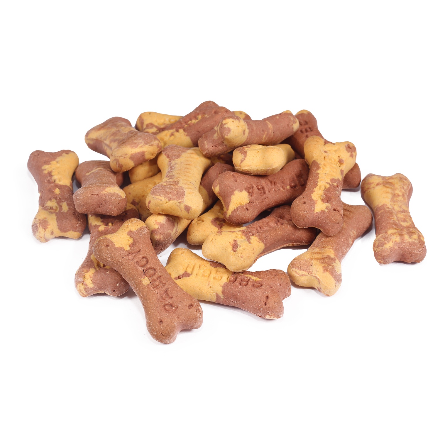 Печенье косточки для собак TITBIT двухцветные Новогодняя коллекция 130г - фото 3