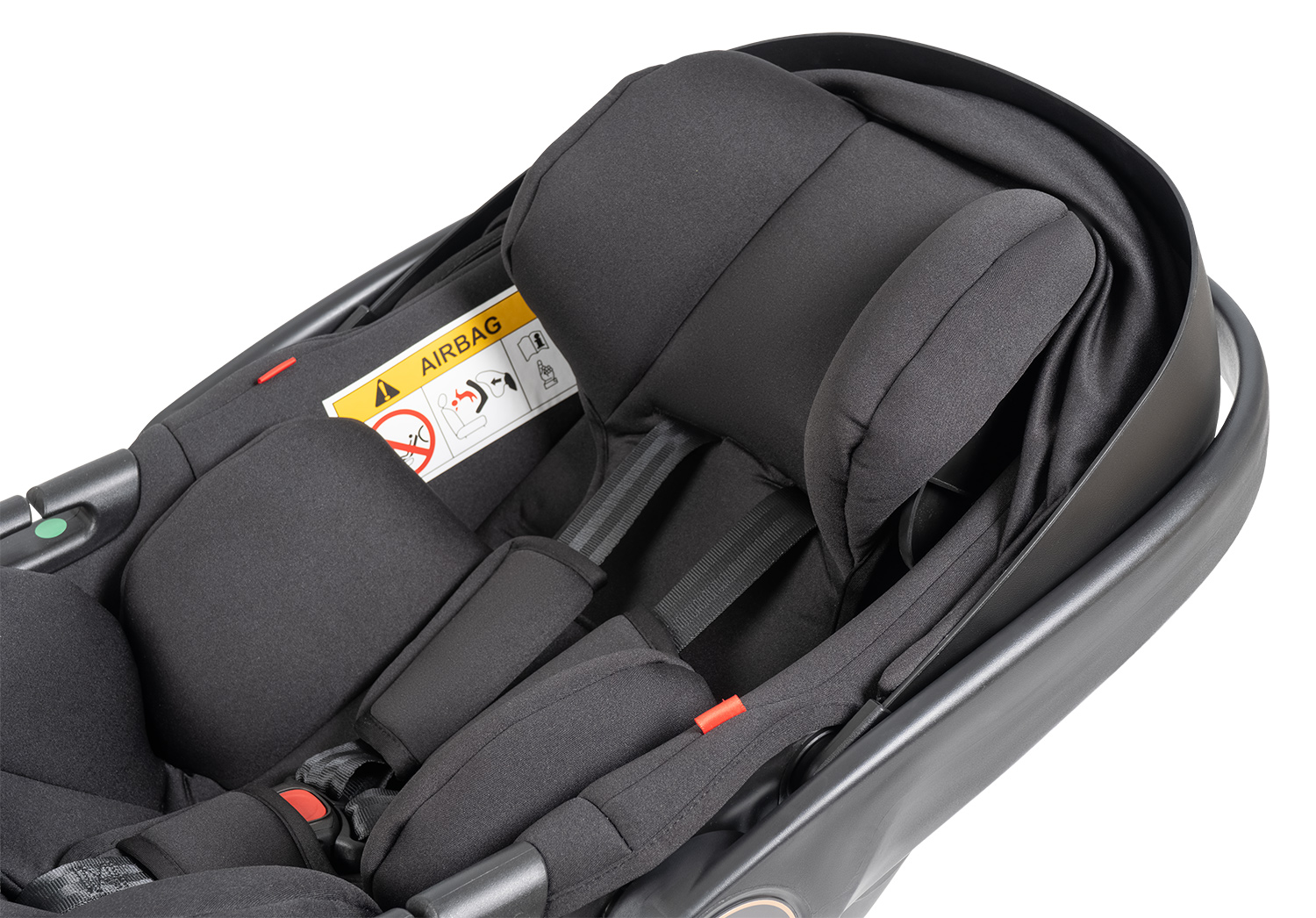 Коляска 3в1 Farfello Liberty черный - фото 35