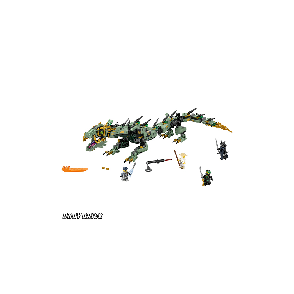 Конструктор LEGO NINJAGO Дракон Зелёного Ниндзя 70612 544 дет. - фото 2