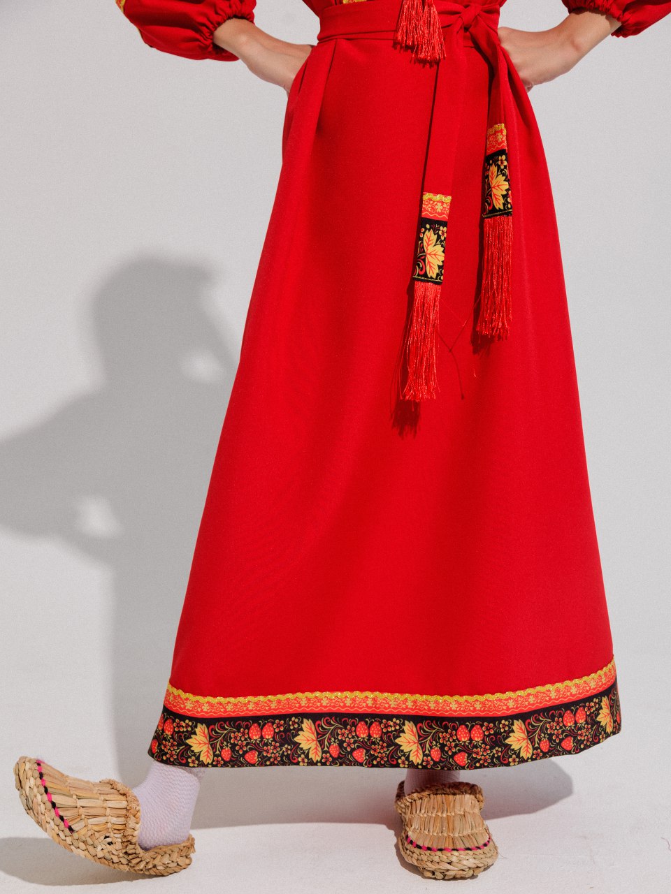 Платье Gala-Вальс С/рубашка Алена/красный - фото 6