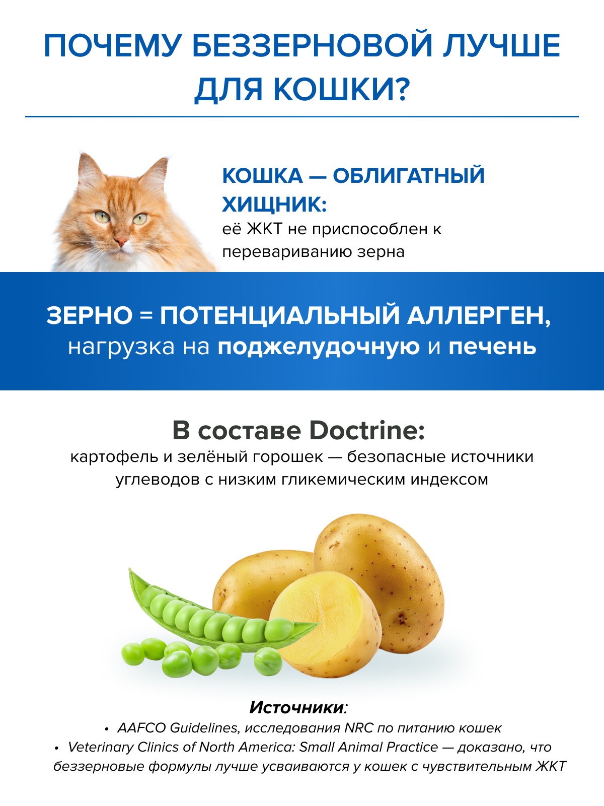 Корм для кошек DOCTRINE сухой с лососем и белой рыбой 3 кг - фото 6