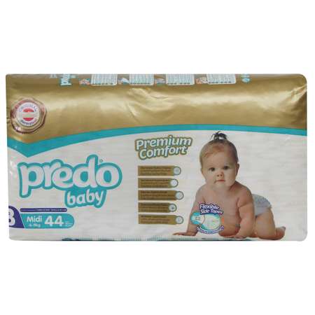 Подгузники Predo 3 (4-9 кг) 44 шт.