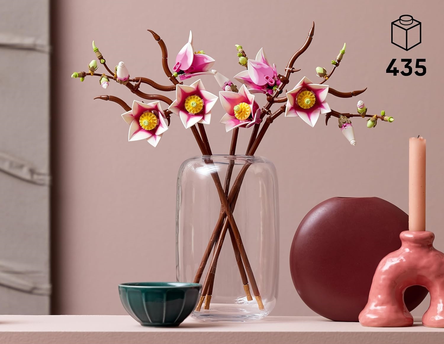 Конструктор LEGO Ideas Ветви магнолии 435 дет. - фото 3