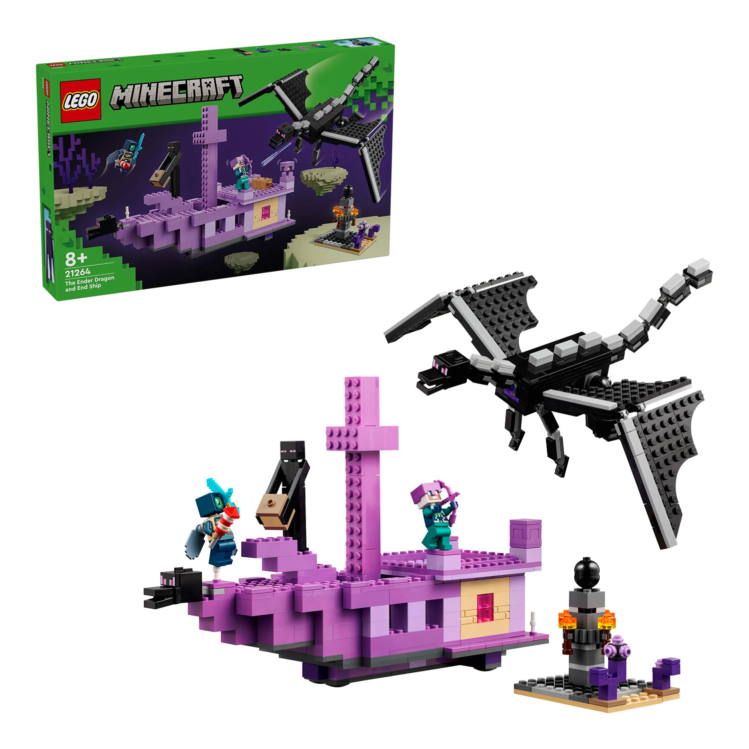 Конструктор LEGO Minecraft 657 дет. - фото 1