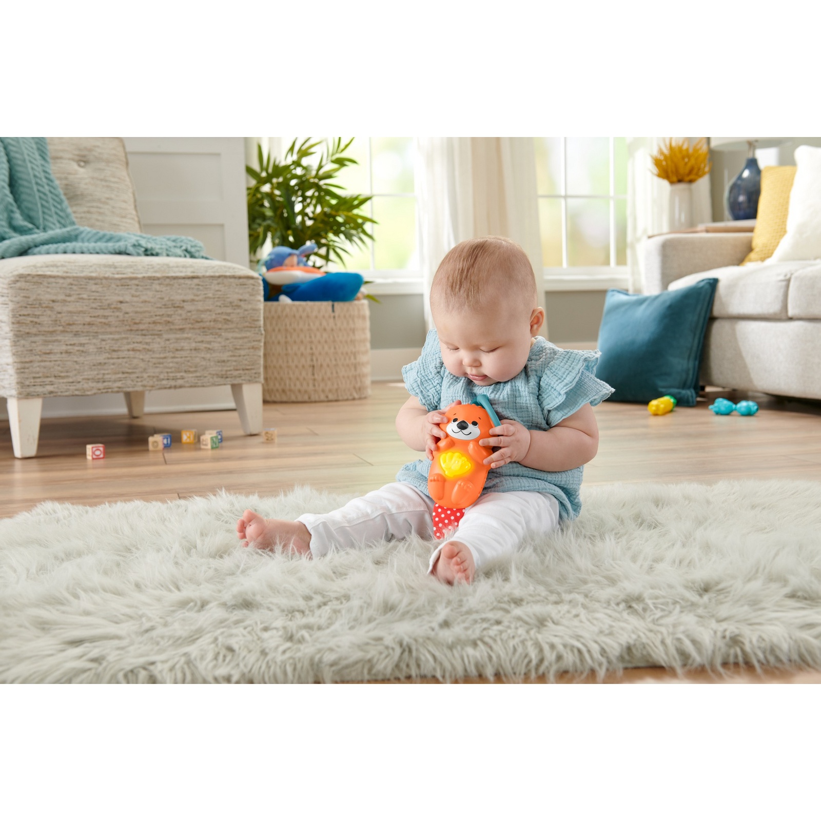 Коврик Fisher Price с дугами Светись и расти - фото 21