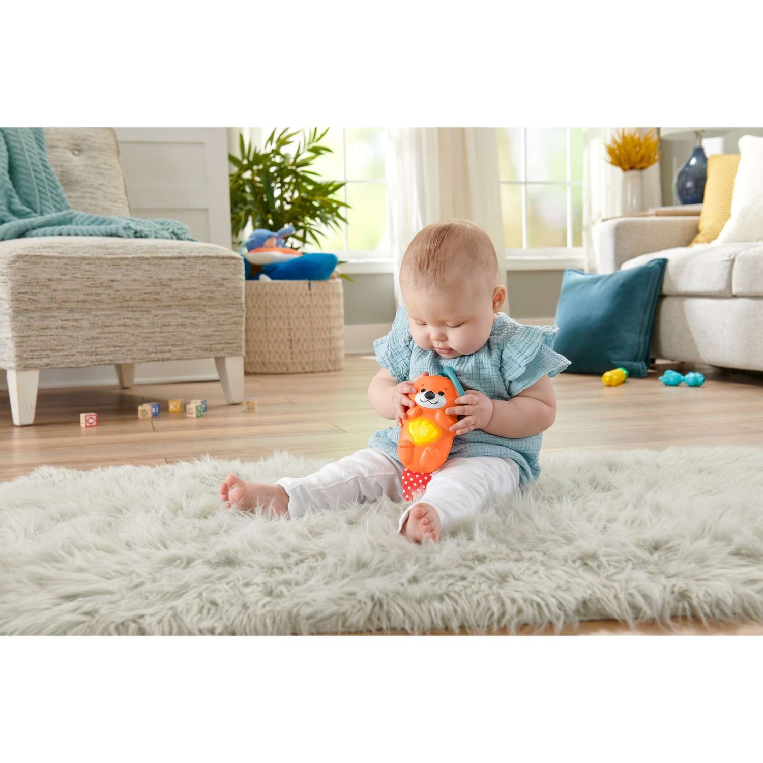 Коврик Fisher Price с дугами Светись и расти - фото 21