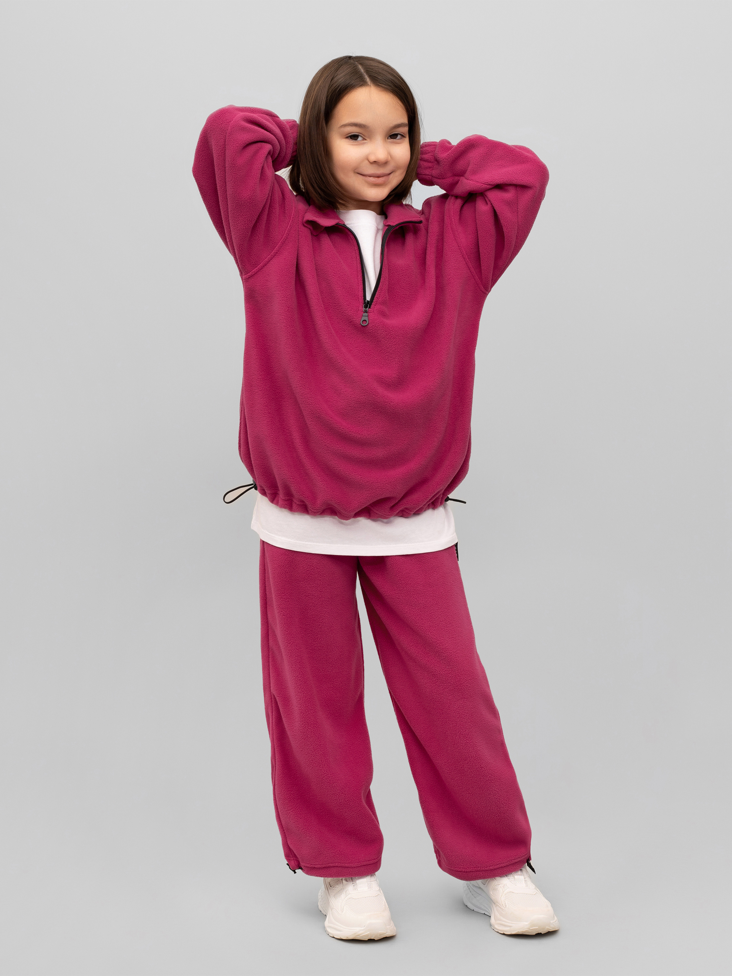 Толстовка и брюки ULTRA 7074-ул фуксия - фото 21