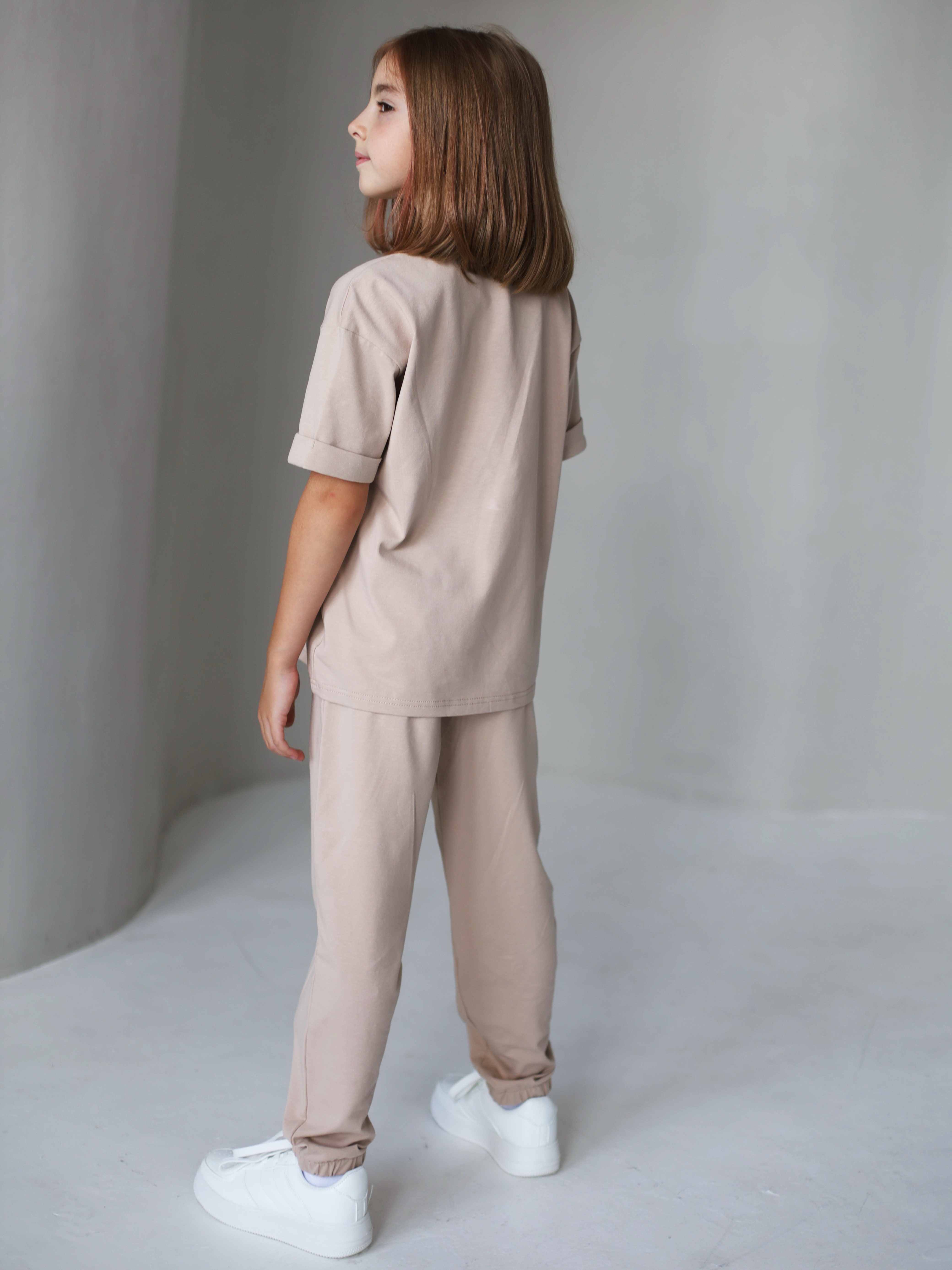 Костюм Агапэ 8017_бежевый - фото 4