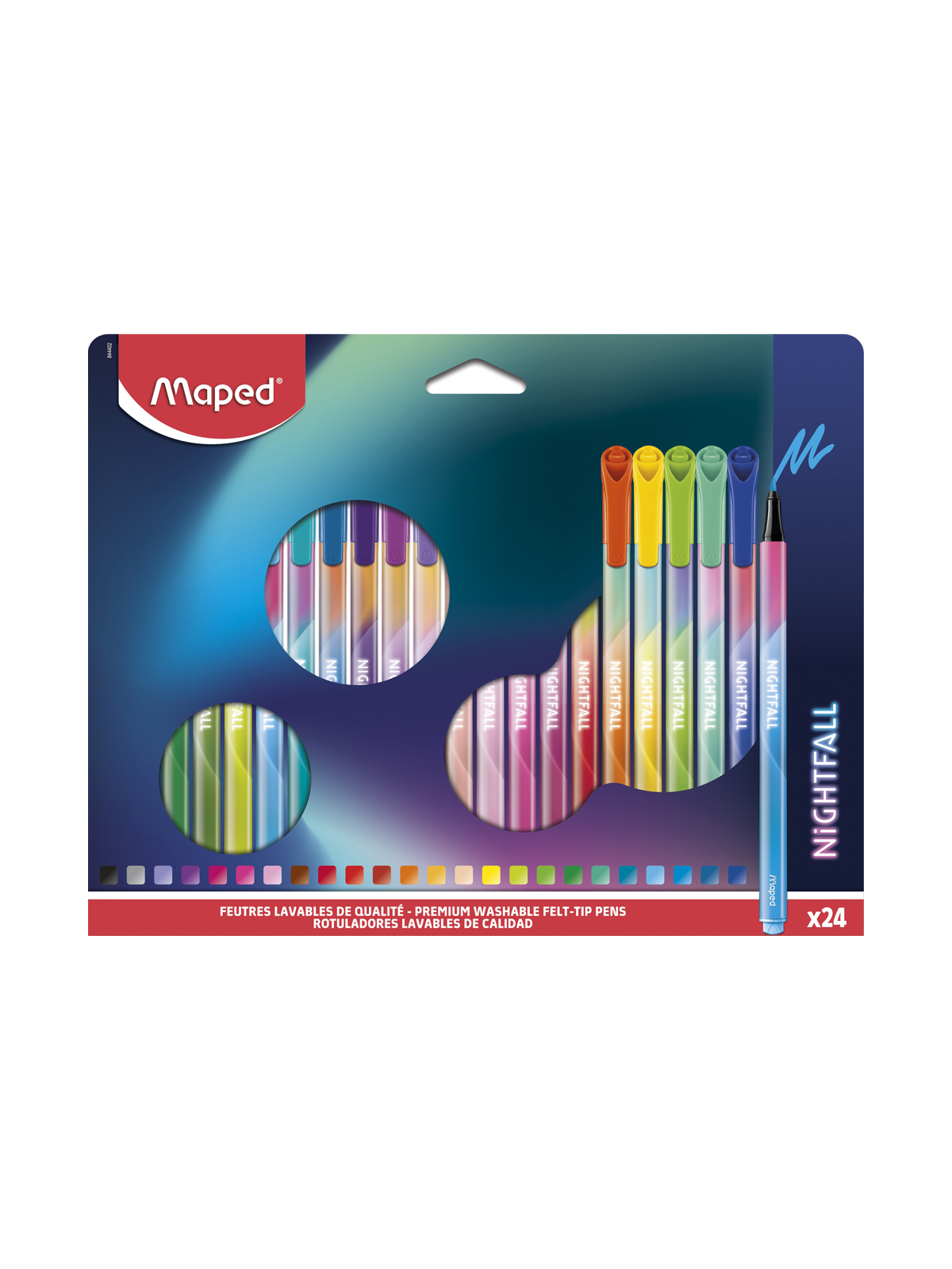 Фломастеры MAPED 24 цв. - фото 1