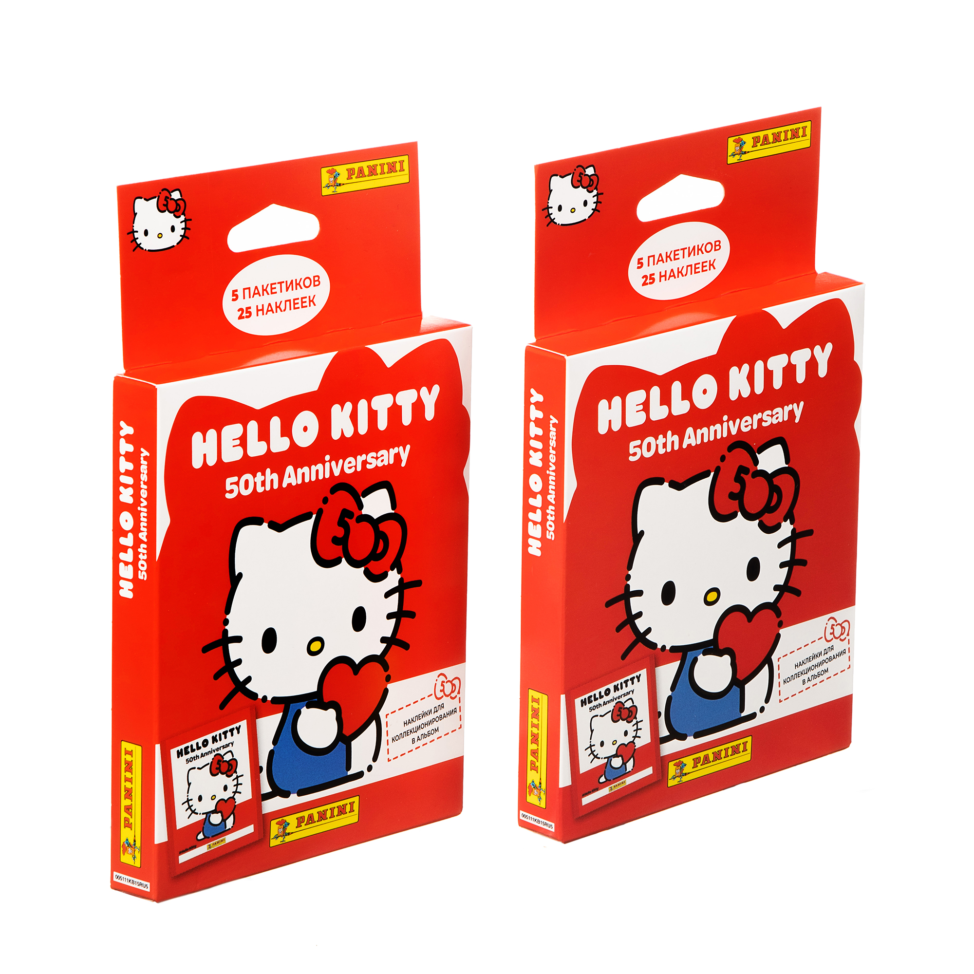Наклейки Panini Hello Kitty 50 шт. - фото 1