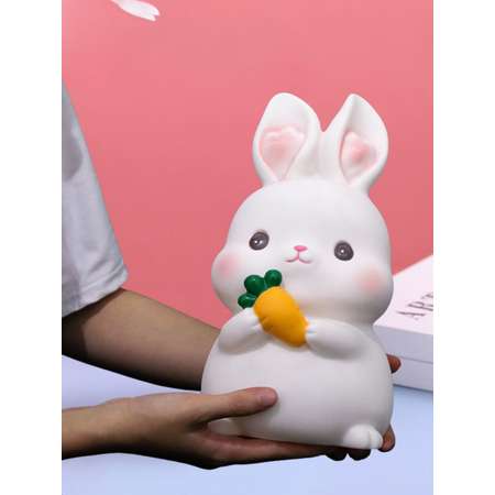 Копилка пластиковая iLikeGift Зайчик
