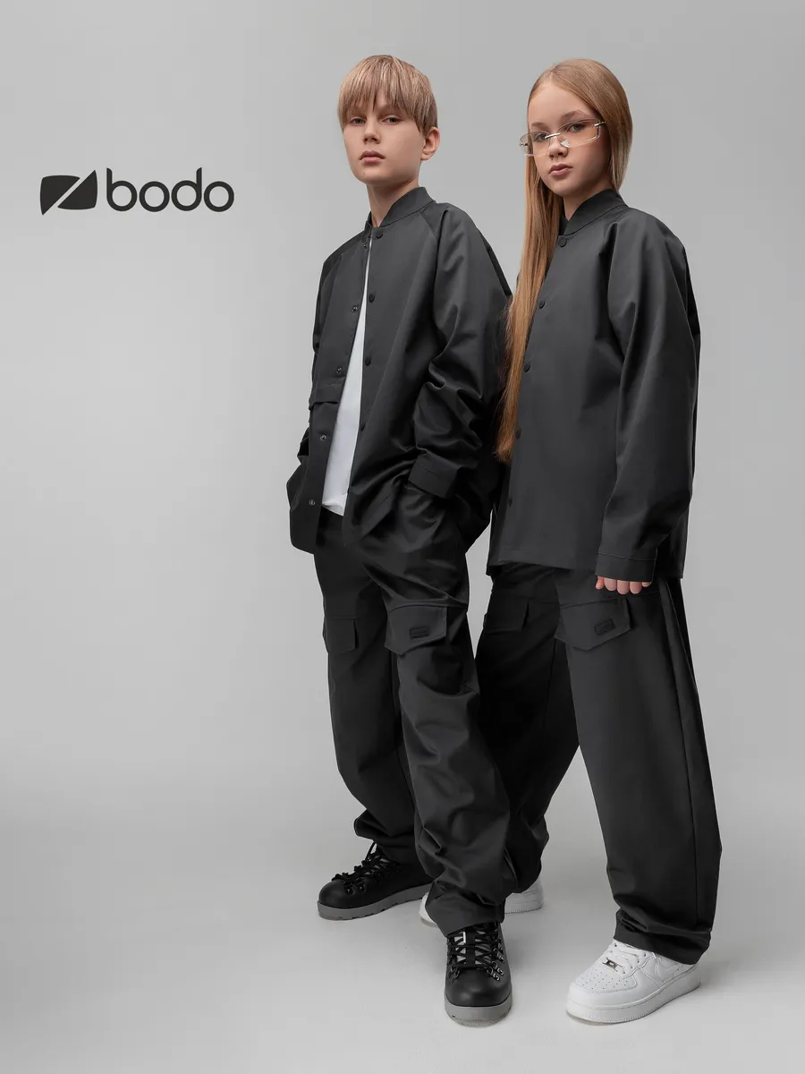 Костюм Bodo 46-156MU_серый - фото 2
