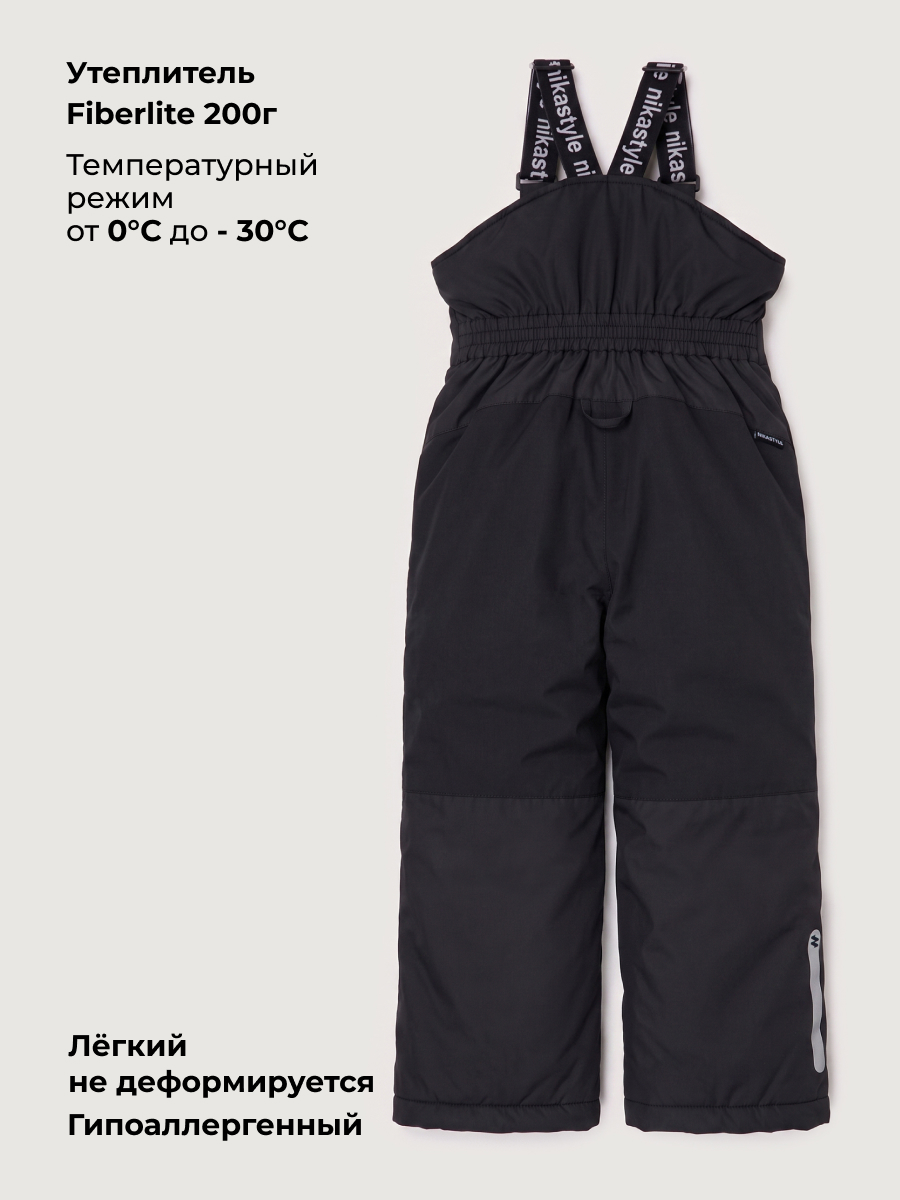 Полукомбинезон NIKASTYLE 3з5124 черный - фото 6