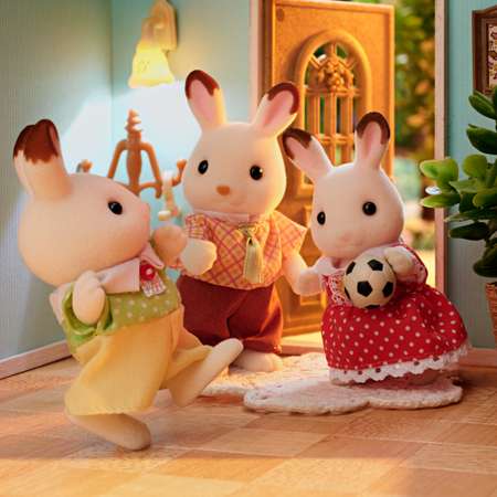 Игровой набор Sylvanian Families Семейство шоколадных кроликов