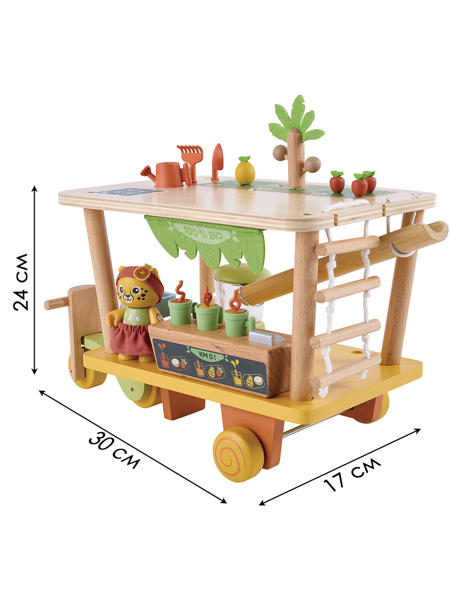 Игровой набор Hape Магазин на колесах - фото 10