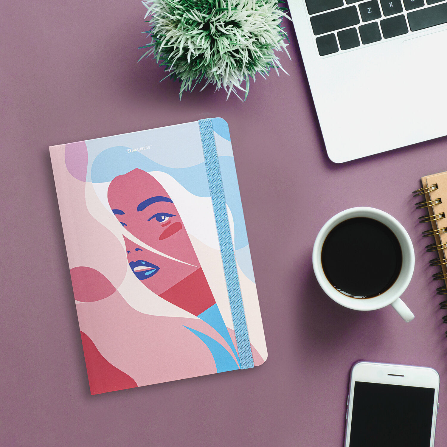 Блокнот Brauberg 96 лист. - фото 4