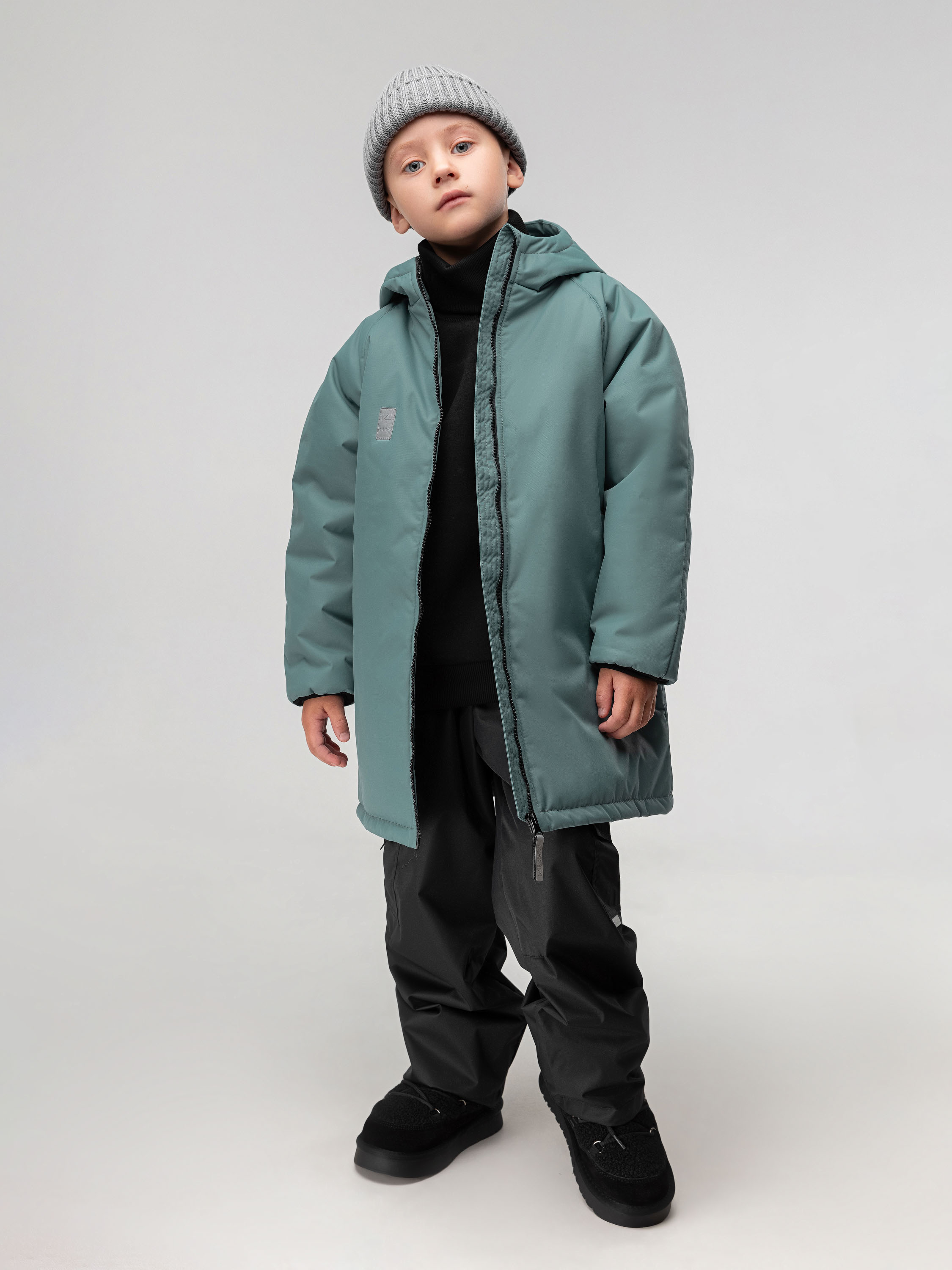 Куртка Bodo 32-72МU_серо-зеленый - фото 4