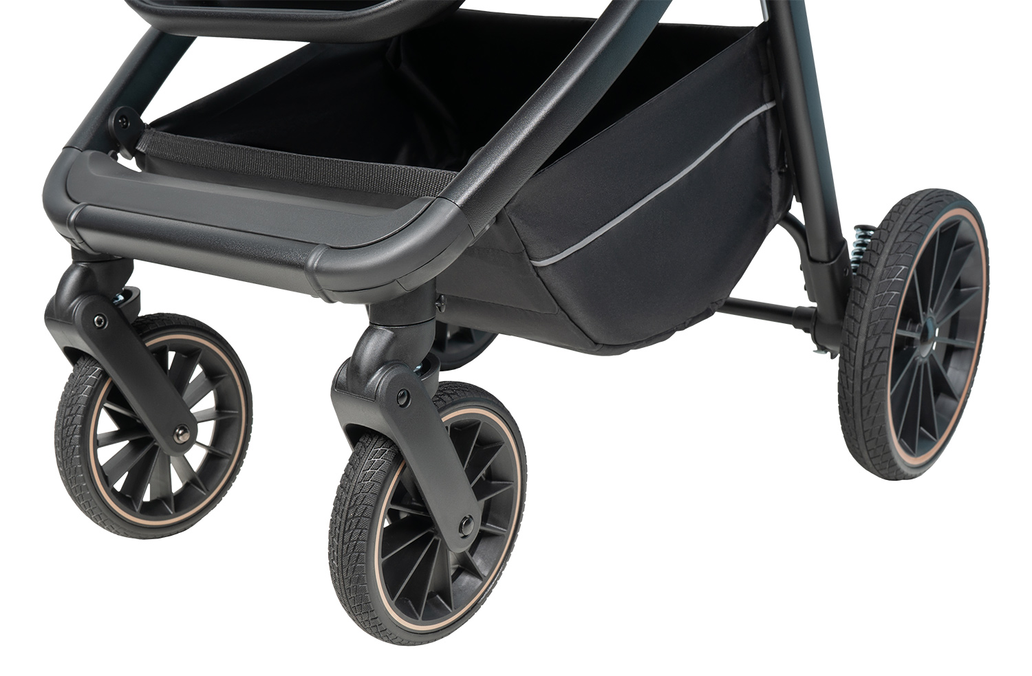 Коляска 3в1 Farfello Liberty черный - фото 38