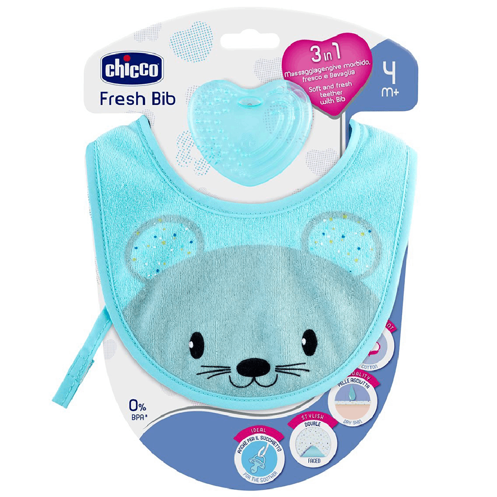 Нагрудник Chicco текстиль - фото 2